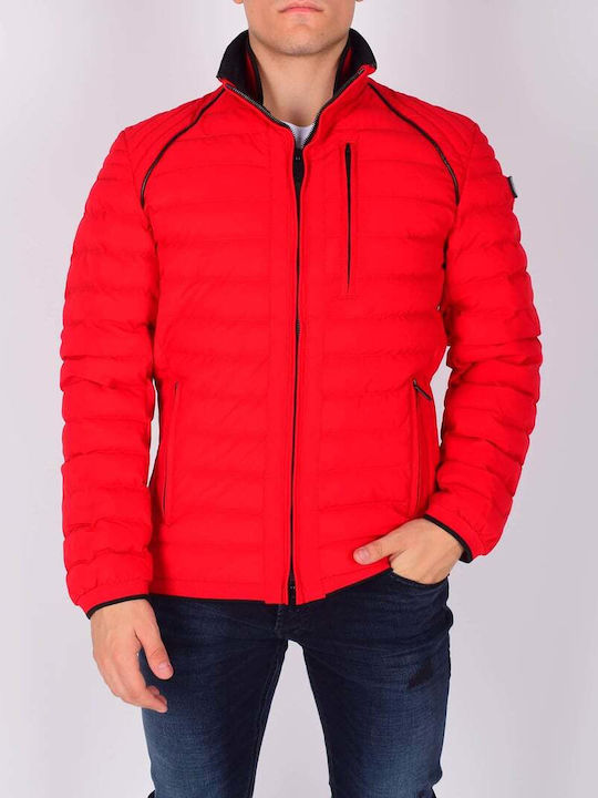 Molecule Geacă Iarnă Puffer Roșie