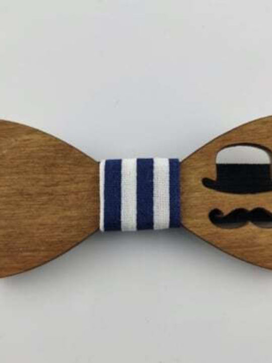 Bonjour Bebe Kinder Holzfliege Marineblau