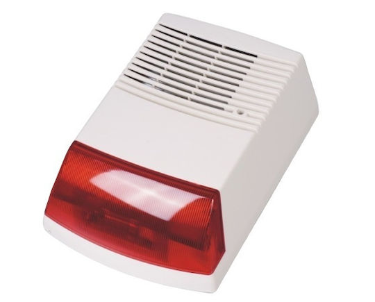 Dixie Alarm Siren Outdoor with Red Light