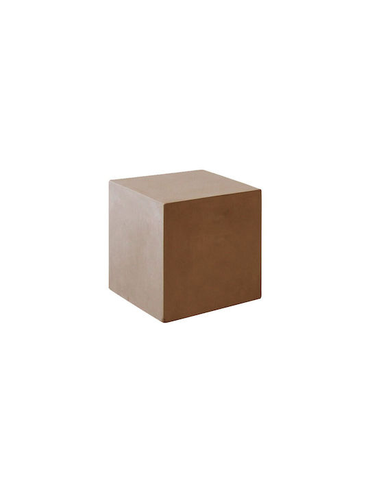 Square Side Table Dark beige L45xW45xH45cm