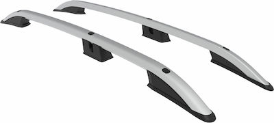 Can Auto Roof Bars Aluminum (with Roof Rack Legs) Silver