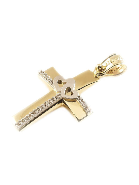 Mertzios.gr Gold Kreuz 14K