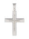 Women's White Gold Cross 14K