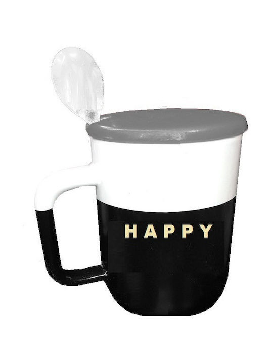 Cup Spring Happy Cană Ceramică 1buc