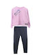 Joyce Kids Set with Leggings Winter 2pcs Pink