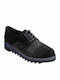Δερμάτινα Γυναικεία Oxfords σε Μπλε Χρώμα