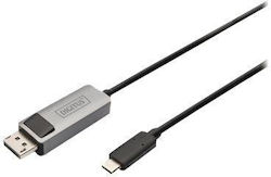 Digitus DB-300334-010-S DisplayPort male σε DisplayPort female