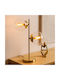 Atmosphera Διακοσμητικό Φωτιστικό Golden Balls E14 35x15x48εκ.