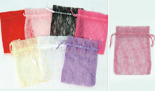 Fabric Pouch for Gift Lilac 14x18cm. 25pcs