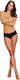 Dreamgirl Γυναικείο Sexy String Μαύρο