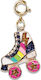 Charm Ιt Παιχνίδι Κόσμημα Gold Rainbow Rollerskate Charm