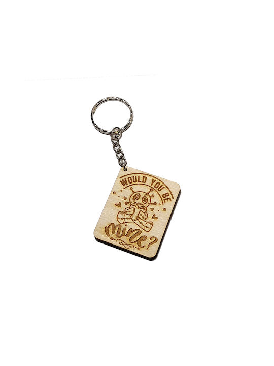 Woodseason Keychain You Wooden