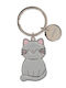 Legami Milano Keychain Metallic Silver