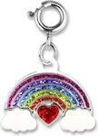 Charm Ιt Παιχνίδι Κόσμημα Gold Glitter Rainbow Charm