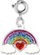 Charm Ιt Jewelry Game Gold Glitter Rainbow Charm