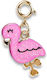 Charm Ιt Jewelry Game Gold Glitter Flamingo Charm