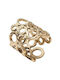 ORB Weihnachtlich Serviettenring Gold Höhe 6.35cm.