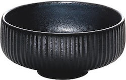 Playground Serving Bowl Round Black