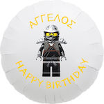 Balon Folie Ninjago Rotund 43buc