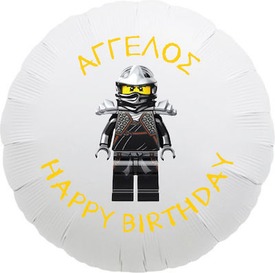 Balloon Foil Ninjago Round 43cm