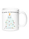 Christmas Mug Ceramic White 1pcs