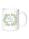 Merry Christmas Mug Ceramic White 1pcs