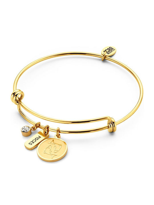 CO88 Bracelet made of Steel Gold Plated