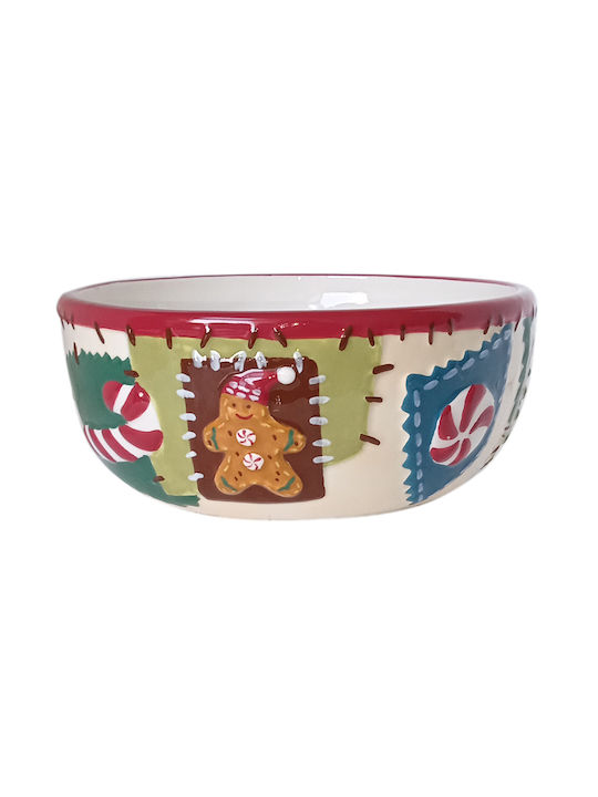 Etoile Ornament de masă de Crăciun Ceramic L17xW8cm.