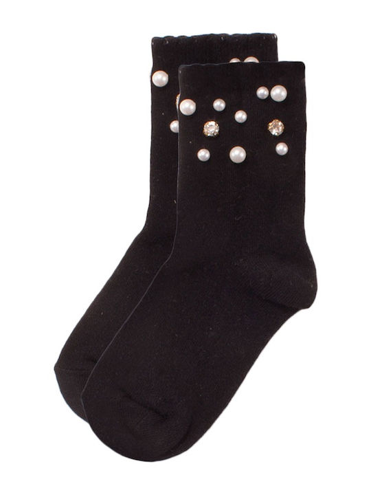 Design Socks Παιδικές Κάλτσες Black