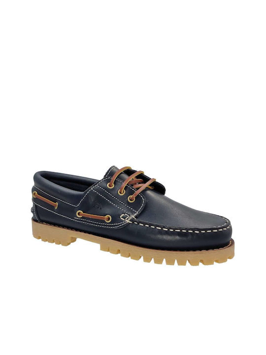 Boxer Men's Moccasins Blue