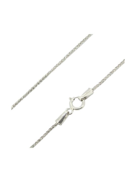 White Gold Chain Neck 14K Length 45cm