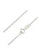 White Gold Chain Neck 14K Length 55cm