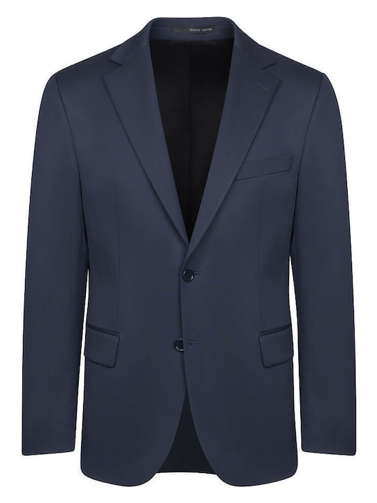 Prince Oliver Men's Suit Jacket Dark Blue.