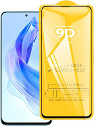 Full Face Tempered Glass Μαύρο (Honor 90 Lite)