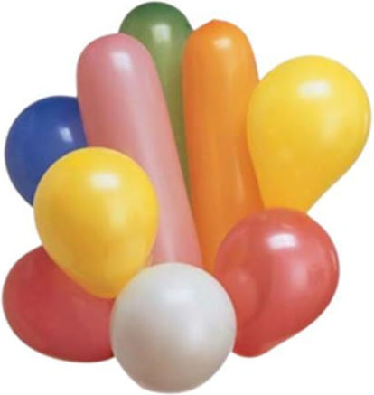 Set 20 Ballons Bunte Runde