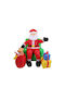 Inflatable Illuminated Santa Claus Electric