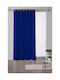 Vassiliadis Bros Vorhang mit Grommet Levante Blau 140x260cm