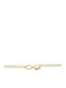 VTJ Women's Bracelet with design Infinity made of Silver Gold Plated