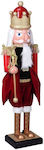 Plastic Christmas Nutcracker with Music