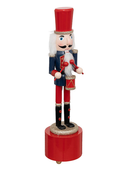 Atmosphera Nutcracker Χριστουγεννιάτικος Καρυοθραύστης Ύψους 31.5εκ.