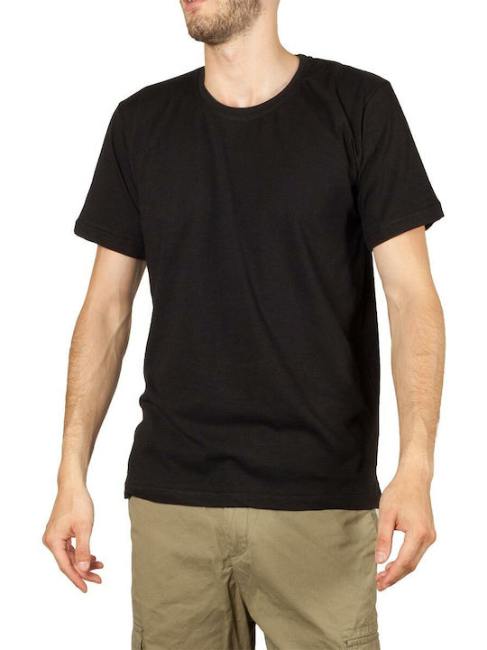 Emanuel Navaro Men's Short Sleeve T-shirt Black