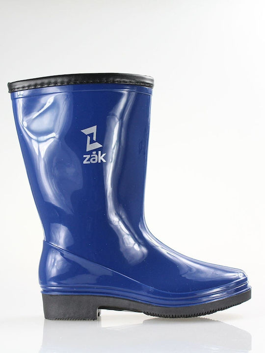 Zak Kids Wellies with Internal Lining Blue