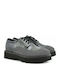 Women's Flatform Oxfords Black
