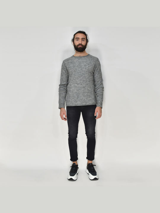 Tigha Men's Blouse Grey.