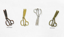 Metallic Craft Item 50pcs in Copper Color