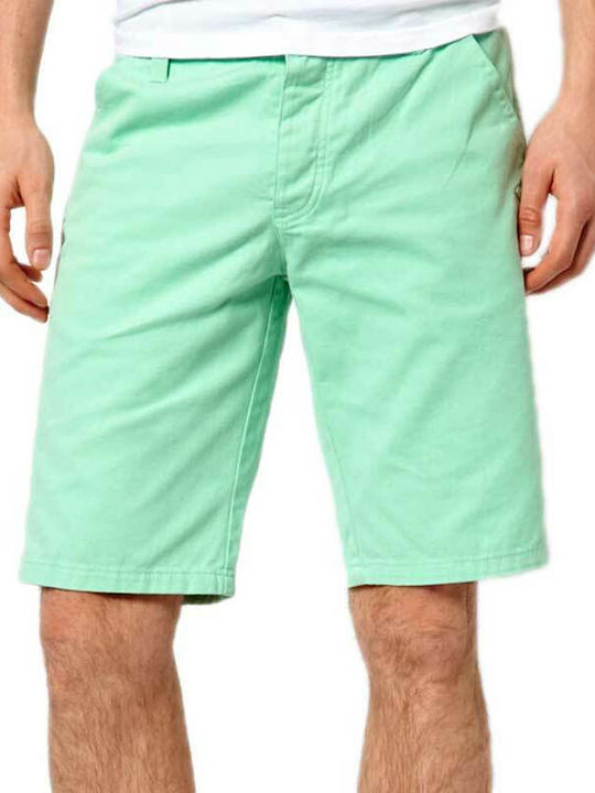 Bellfield Șort pentru Bărbați Chino Verde