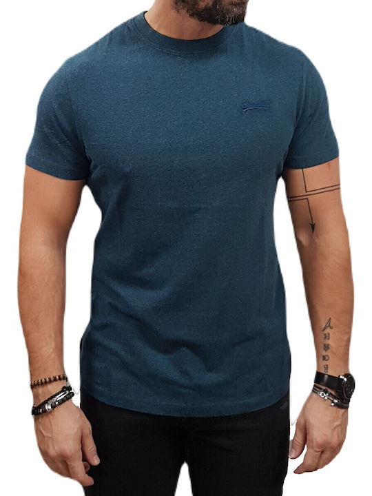 Superdry T-shirt Teal Blue Marl