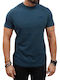 Superdry Vintage Herren T-Shirt Kurzarm Teal Blue Marl