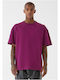 Men's T-shirt aubergine
