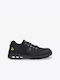 Safety Jogger Low Safety Black S1P with Certification ESD , FO ,SR